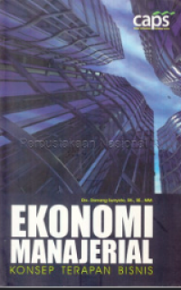 Image of Ekonomi Manajerial : Konsep Terapan Bisnis