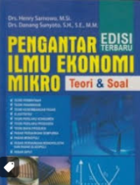 Image of Pengantar Ilmu Ekonomi Mikro Teori Dan Soal